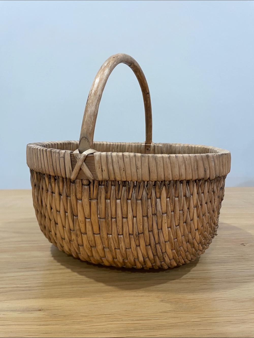 Small Seed Basket with Handle